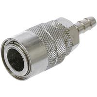 BGS TECHNIC Bgs 7058 | Druckluft-Schnellkupplung Mit 6 Mm Schlauchanschluss | FÃ¼r Usa Frankreich