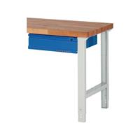Promat Lade | BK 650 | B580xD650xH150mm | gentiaanblauw, RAL 5010 | passend voor werkbank - 9000425546 9000425546