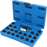 BRILLIANT TOOLS Felgenschloss-Sortiment fÃ¼r BMW, 22-tlg - 