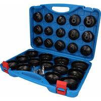 BRILLIANT TOOLS BT711050 ÃlfilterschlÃ¼ssel Satz Ãl-Wechsel, Innenvierkant, fÃ¼r schwer zugÃngliche Ãlfilterdeckel - 30-teilig