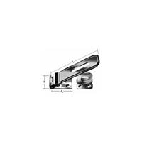 VORMANN Ãœberfallen m.Ãse verz. 200 x 50 mm, Nr.25200Z - silber - 