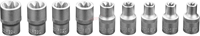 neotools 9 tlg. Stecknuss Set, 1/2, 10-24mm CrV, Innensechsrund