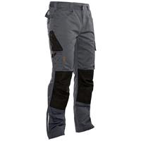 Jobman J2321-grau/schwarz-48 Handwerkbroek, normale grootte +5cm Donkergrijs, Zwart Maat: 48