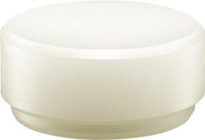 Halder Kunststofhamerkop | hoofd-d. 70 mm | nylon wit hard | 1 stuk - 3508.070 - 3508.070