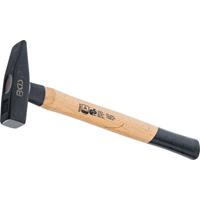 BGS TECHNIC Schlosserhammer | Hickory-Stiel | DIN 1041 | 300 g - 