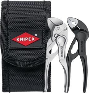 Knipex Mini-Zangenset XS 2-teilig in praktischer GÃ¼rteltasche 002072V04XS