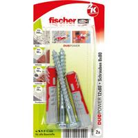 Fischer DÃ¼bel Duopower 12,0 x 60 mm, 2 StÃ¼ck DÃ¼bel
