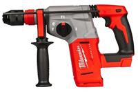 Milwaukee M18 BLHX-0X | SDS-plus | Accu-Boorhamer | 2,3 J | met 4 standen en FIXTEC | Zonder accu en lader - 4933478891