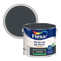 Flexa Strak op de Muur mat grafietblauw/RAL7016 2,5L