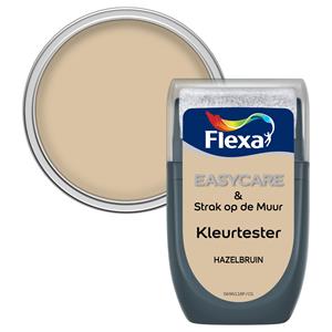 Flexa Strak op de Muur mat tester hazelbruin 30ml