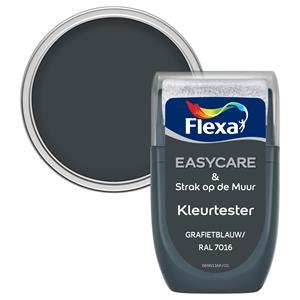 Flexa Strak op de Muur mat tester grafietblauw/RAL7016 30ml