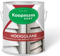 Koopmans hoogglans kleur 0.75 l