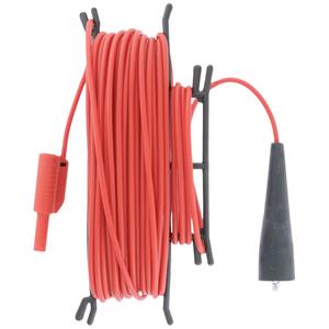 Metrel A 1026 Sicherheits-Messleitung [Bananenstecker 4mm - Krokoklemmen] 20m Rot 1St.