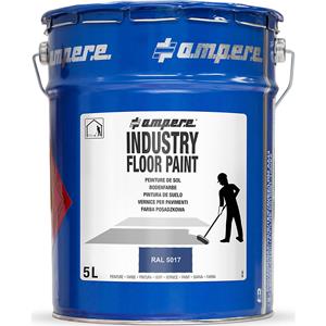a.m.p.e.r.e Vloermarkeringsverf Industry Floor Paint, inhoud 5 l, blauw