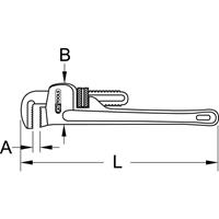 KSTOOLS KS TOOLS BRONZEplus Rohrzange, 85 mm