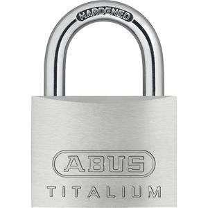 ABUS Cilinderhangslot, 54TI/50 lock-tag, VE = 6 stuks, zilverkleurig