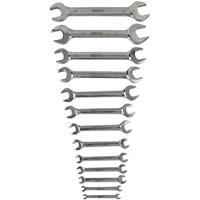 KSTOOLS KS TOOLS EDELSTAHL Doppel-Maulschlüssel-Satz, 13-tlg, abgewinkelt
