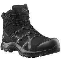 Haix Black Eagle Safety 40 mid/black-black S3-Sicherheitsschuhe für Handwerk und Industrie. 40 UK 6.5 / EU 40