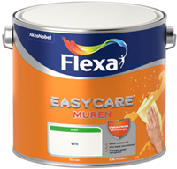 Flexa easycare muurverf mat donkere kleur 1 ltr