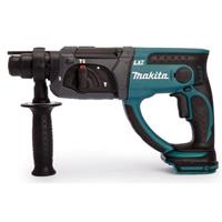 Makita Dhr202z 18v Li-ion Sds Boorhamer osse Body (Geleverd Zonder Accu En Lader)