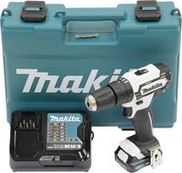 Makita Accu-klopboor/schroefmachine 2 snelheden Incl. accu, Incl. lader, Incl. koffer