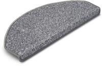 Hanse Home Exclusiv Tredemat Liberty Uni, robuust, volle kleuren, mêlee, trap, afgehecht, 15-delige set