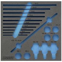 Schaumstoffeinlage, Sortimentskasten Hazet 163-211L