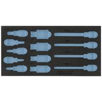Hazet 163-220L 163-220L Plukschuiminlegstuk (l x b) 342 mm x 172 mm