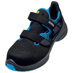 Uvex 1 G2 Sandalen S1 blau, schwarz Weite 11 