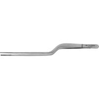F. DICK Pinzette 20 cm Küchenpinzette abgewinkelt aus Edelstahl Spitze geriffelt - F.dick