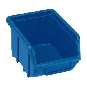 Magazijnbak van polypropyleen, l x b x h = 168 x 111 x 76 mm, VE = 60 stuks, blauw, VE = 60 stuks