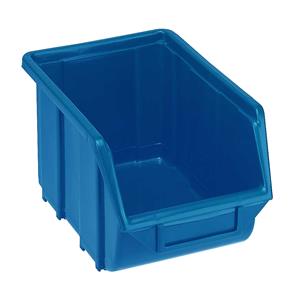 Magazijnbak van polypropyleen, l x b x h = 250 x 160 x 129 mm, blauw, VE = 30 stuks
