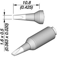 JBC Lötspitze Serie C245E, C245160E/1,6 x 0,5 mm, Meißelform