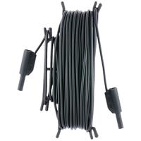 Metrel A 1153 Sicherheits-Messleitung [Bananenstecker 4mm - Bananenstecker 4 mm] 20.00m Schwarz 1St.