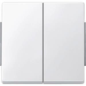 Merten Abdeckung Wechselschalter Aquadesign Polarweiß 343519