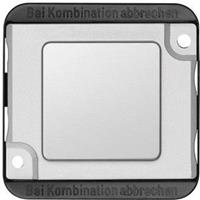 Merten Abdeckung Panzer Silber (matt) 392360
