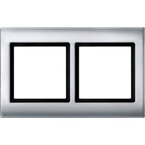 Merten 400260 Rahmen 2f. alu AQD - Merten 400260 Rahmen 2f. alu AQD
