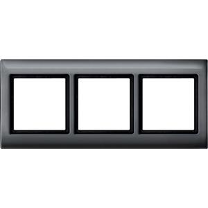 Merten 400314 Afdekking Frame Aquadesign Schakelmateriaal Antraciet