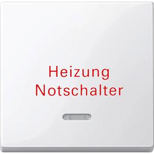 Merten Abdeckung Wechselschalter System M Polarweiß 435119