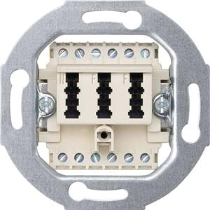 Merten 465226 TAE-contactdoos Inzetstuk Schakelmateriaal Wit