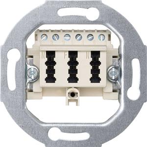 Merten 465236 TAE-contactdoos Inzetstuk Schakelmateriaal Wit