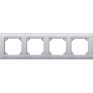 Merten Rahmen Abdeckung System M Aluminium 486460