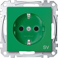 Merten Steckdose System M Grün MEG2300-0304
