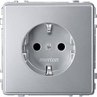 Merten Steckdose Aquadesign Aluminium MEG2300-7260