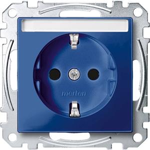 Merten Steckdose System M Blau MEG2302-0378
