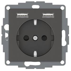 Merten Einsatz System Design Anthrazit MEG2366-0414