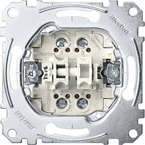Merten 2fach Einsatz Taster MEG3055-0000
