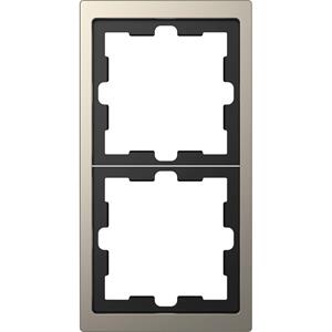 Merten Rahmen Abdeckung System Design Nickel MEG4020-6550