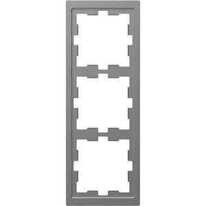 Merten Rahmen Abdeckung System Design Edelstahl MEG4030-6536