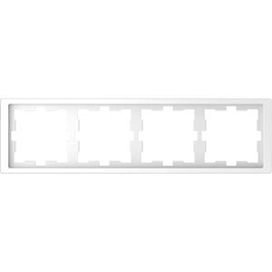 Merten Rahmen Abdeckung System Design Weiß MEG4040-6535